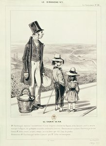 「Au Chemin de Fer」、いいえ。 29、「風刺画」